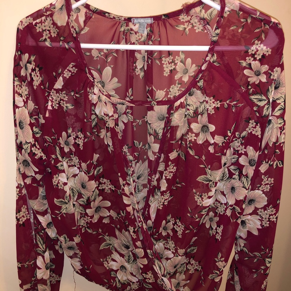 Charlotte Russe Floral Blouse